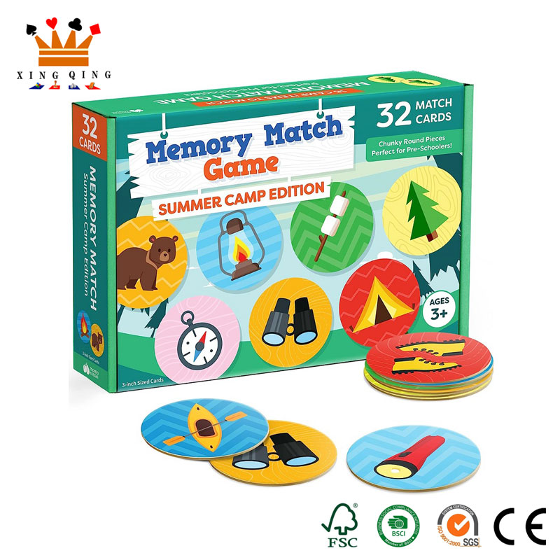 Presentazione delle nuove ed entusiasmanti carte da gioco di memoria: un modo divertente e stimolante per potenziare le capacità intellettuali