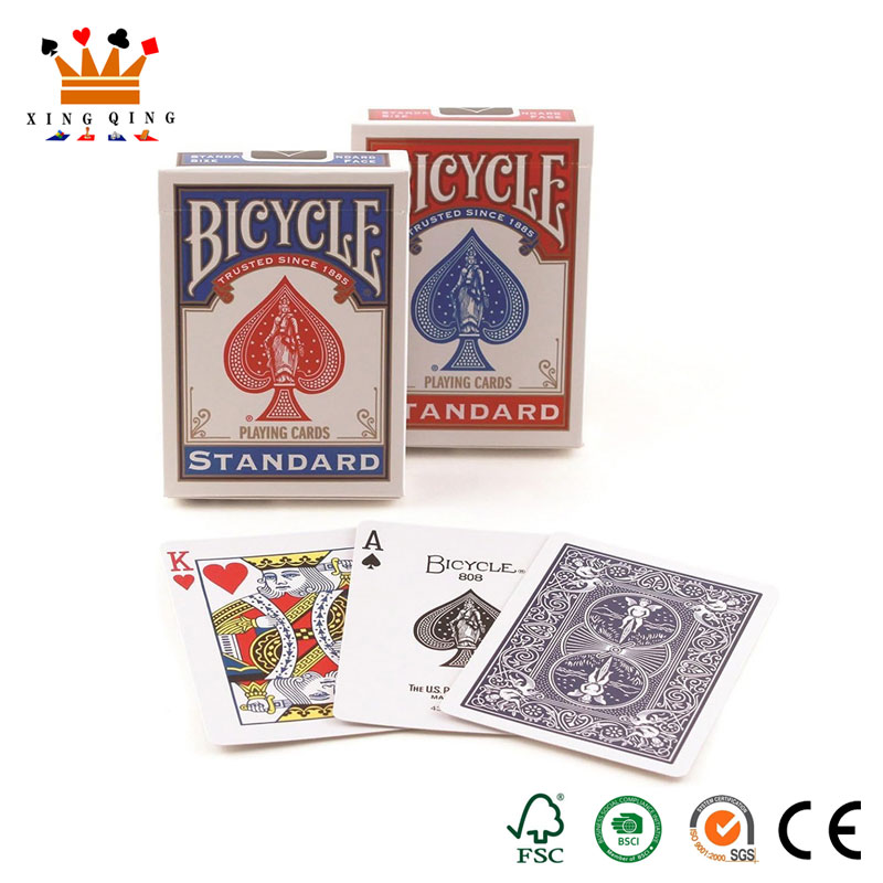 Carte da poker con indice standard